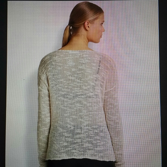 HELMUT LANG - silk open knit sweater - Picture 2 of 6